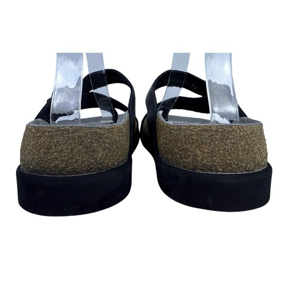 Mephisto Women's Helen Plus Thong Sandal Black Waxy Leather SZ EU 36, US 6 W - Picture 7 of 13